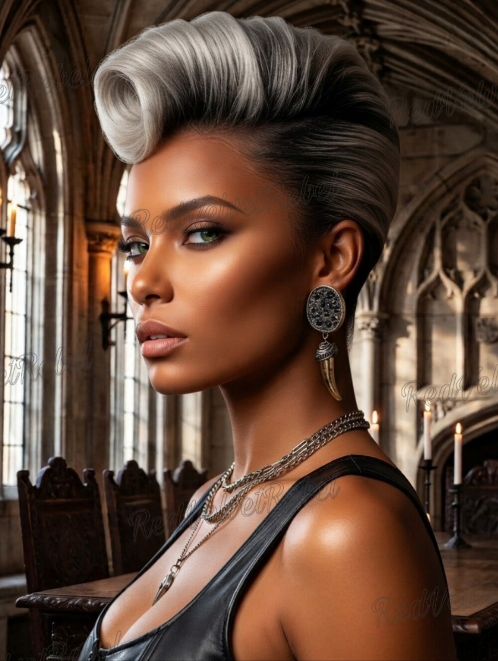 NWT Two-toned Natural Marcassite Encrusted Dangling Gold Spike Drop Earrings